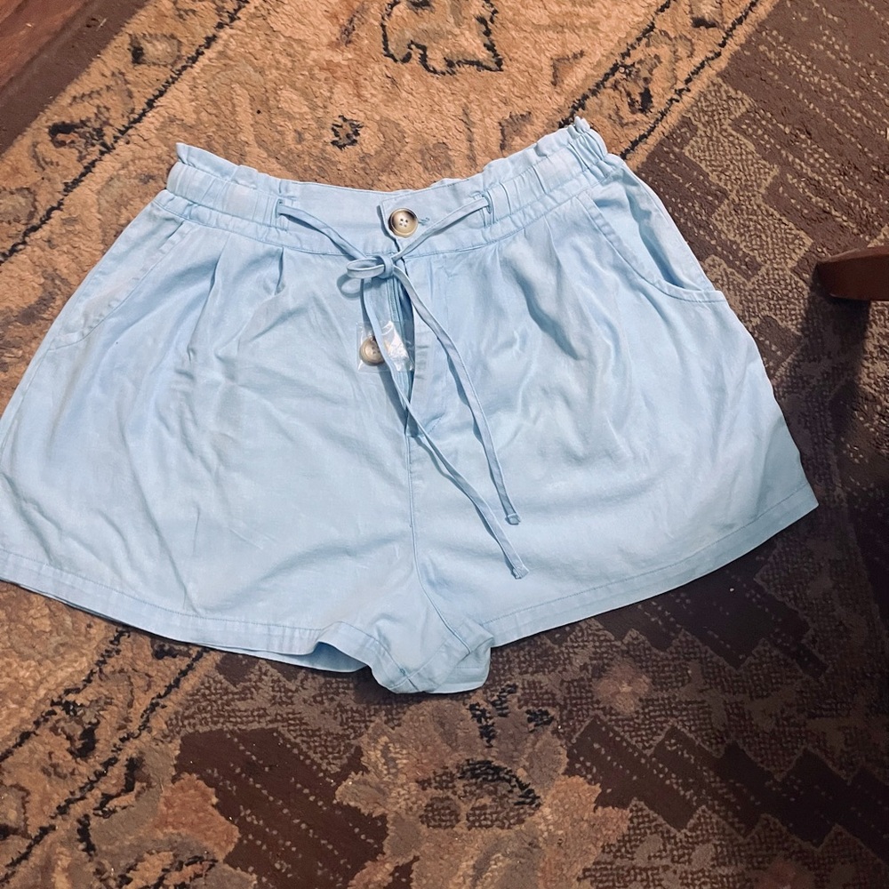 Double Zero Blue  Lounge Shorts